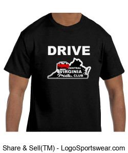 Central Virginia Miata Club - DRIVE T-shirt Design Zoom