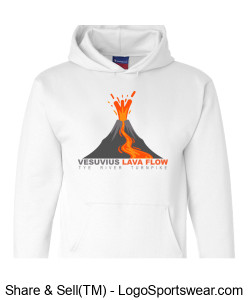 Champion Adult Powerblend Hooded Sweatshirt Design Zoom