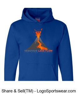 Champion Adult Powerblend Hooded Sweatshirt Design Zoom