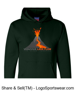 Champion Adult Powerblend Hooded Sweatshirt Design Zoom