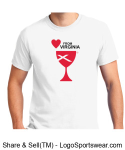 Love from Virginia - 2025 General Assembly T-shirt for VA Delegation attendees Design Zoom