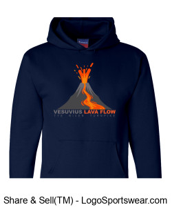 Champion Adult Powerblend Hooded Sweatshirt Design Zoom