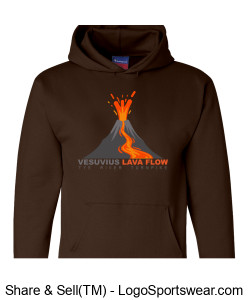 Champion Adult Powerblend Hooded Sweatshirt Design Zoom